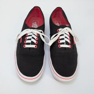 Vans Classic Black Canvas Sneakers | Women's 9.5 | Men's 8